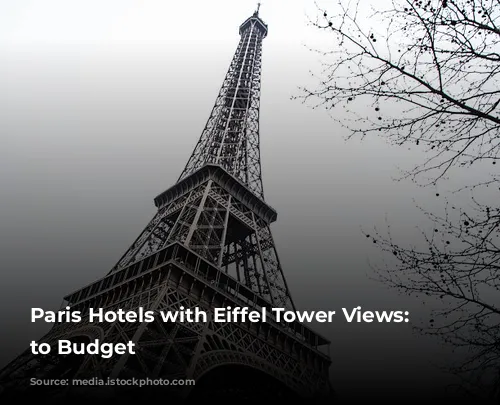 Paris Hotels with Eiffel Tower Views: Luxury to Budget