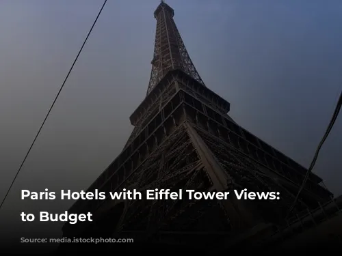 Paris Hotels with Eiffel Tower Views: Luxury to Budget