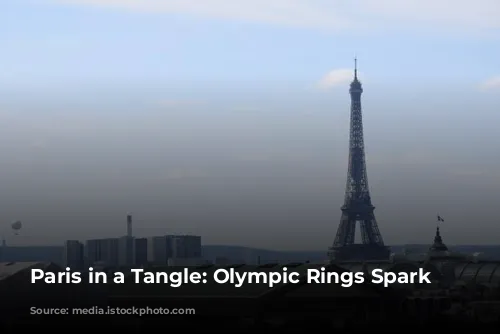 Paris in a Tangle: Olympic Rings Spark Controversy