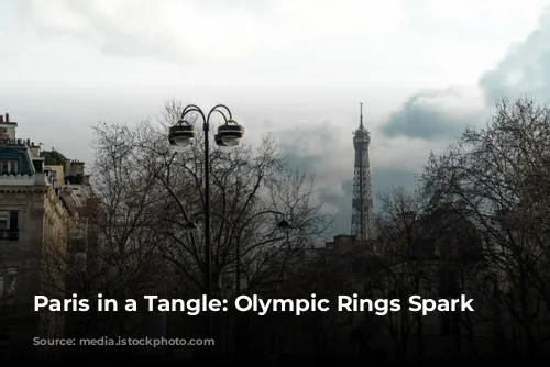 Paris in a Tangle: Olympic Rings Spark Controversy