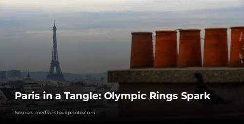 Paris in a Tangle: Olympic Rings Spark Controversy