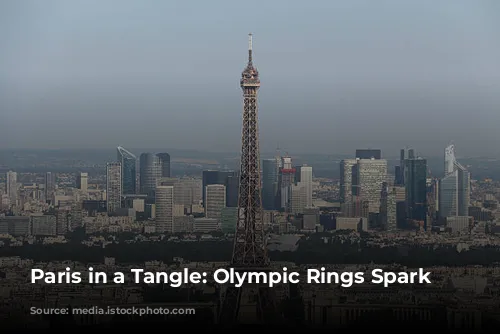 Paris in a Tangle: Olympic Rings Spark Controversy