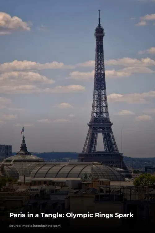 Paris in a Tangle: Olympic Rings Spark Controversy