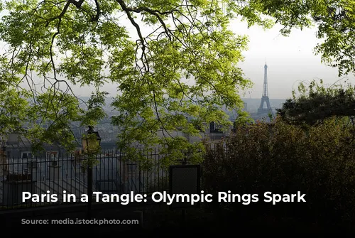 Paris in a Tangle: Olympic Rings Spark Controversy