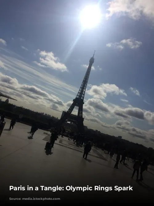 Paris in a Tangle: Olympic Rings Spark Controversy