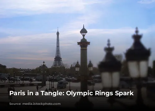 Paris in a Tangle: Olympic Rings Spark Controversy