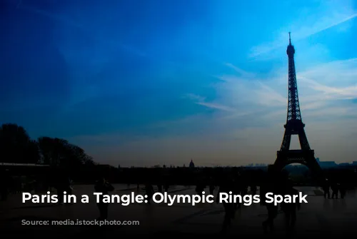 Paris in a Tangle: Olympic Rings Spark Controversy