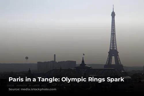 Paris in a Tangle: Olympic Rings Spark Controversy