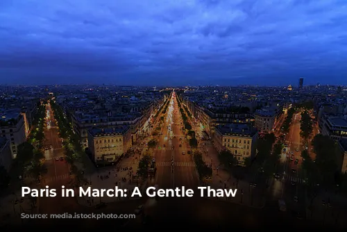 Paris in March: A Gentle Thaw