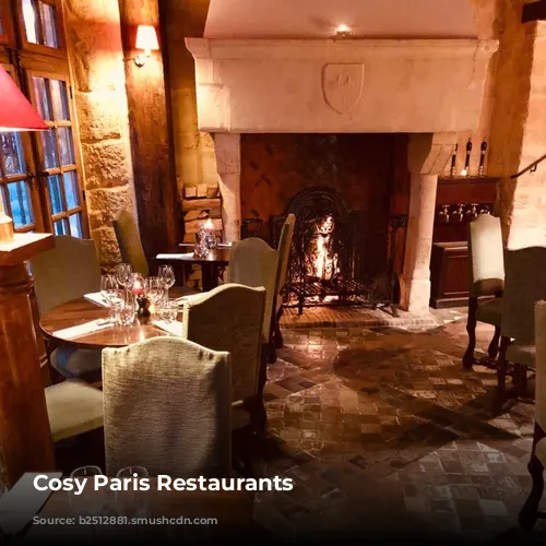 Cosy Paris Restaurants