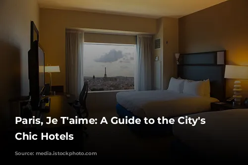 Paris, Je T'aime:  A Guide to the City's Most Chic Hotels