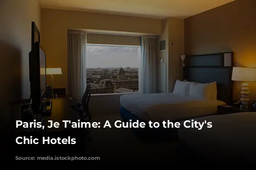 Paris, Je T'aime:  A Guide to the City's Most Chic Hotels