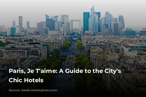 Paris, Je T'aime:  A Guide to the City's Most Chic Hotels