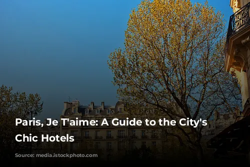 Paris, Je T'aime:  A Guide to the City's Most Chic Hotels