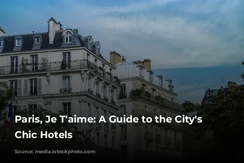 Paris, Je T'aime:  A Guide to the City's Most Chic Hotels