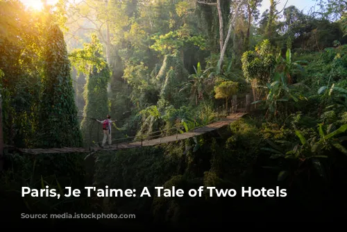 Paris, Je T'aime: A Tale of Two Hotels