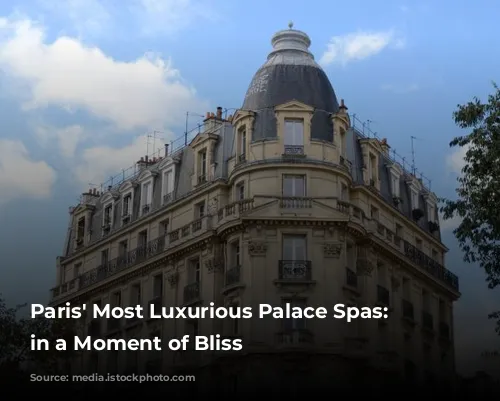 Paris' Most Luxurious Palace Spas: Indulge in a Moment of Bliss