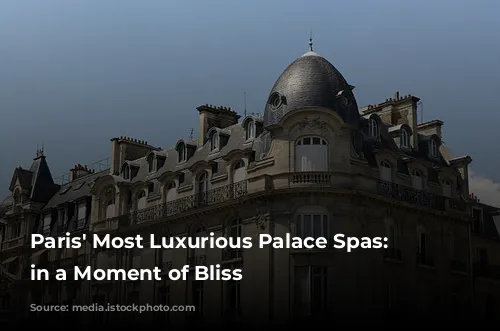 Paris' Most Luxurious Palace Spas: Indulge in a Moment of Bliss