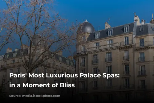 Paris' Most Luxurious Palace Spas: Indulge in a Moment of Bliss