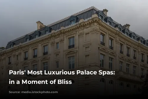 Paris' Most Luxurious Palace Spas: Indulge in a Moment of Bliss