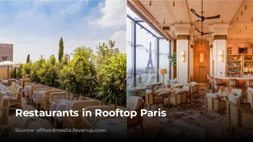 Restaurants in Rooftop Paris