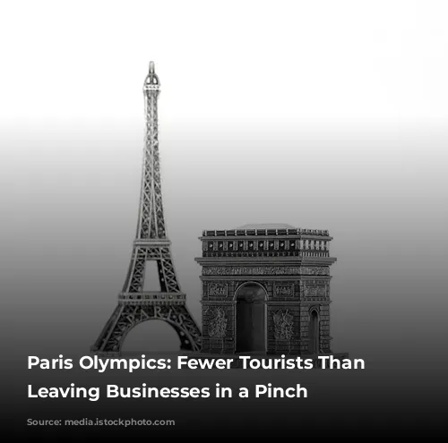 Paris Olympics: Fewer Tourists Than Expected, Leaving Businesses in a Pinch