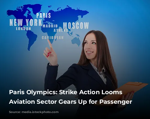 Paris Olympics: Strike Action Looms as Aviation Sector Gears Up for Passenger Influx