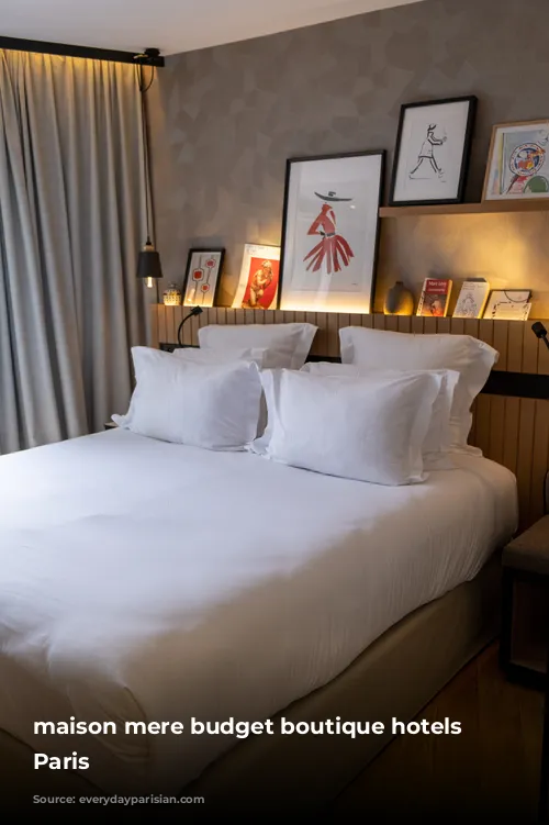 maison mere budget boutique hotels in Paris