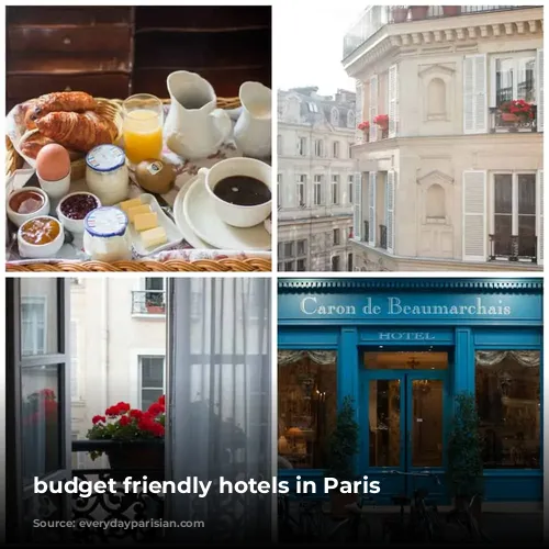 budget friendly hotels in Paris 