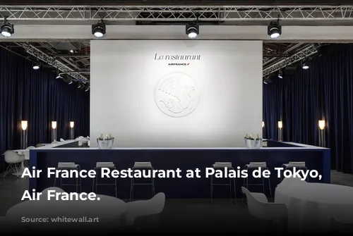 Air France Restaurant at Palais de Tokyo, © Air France.