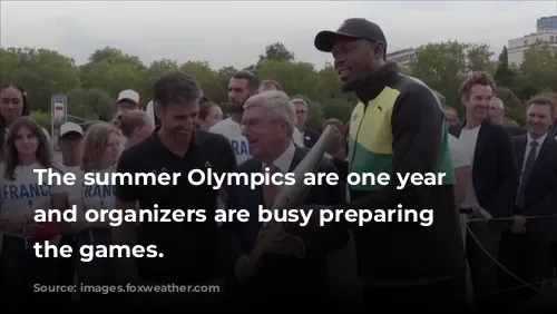 The summer Olympics are one year away and organizers are busy preparing for the games.