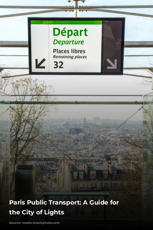 Paris Public Transport: A Guide for Navigating the City of Lights