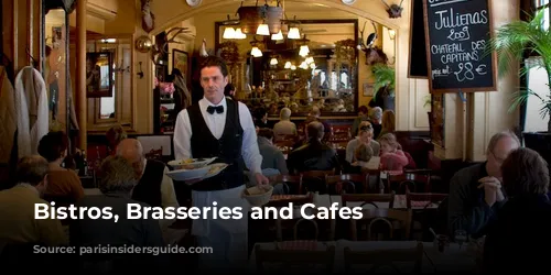 Bistros, Brasseries and Cafes