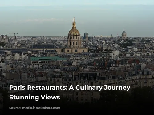 Paris Restaurants: A Culinary Journey with Stunning Views