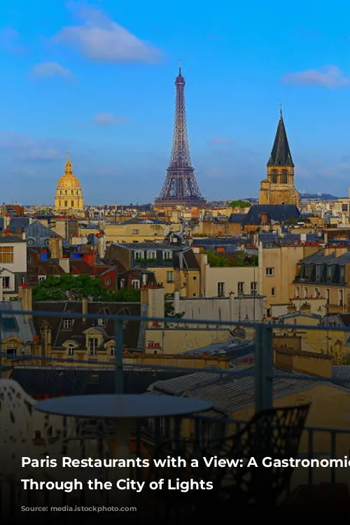 Paris Restaurants with a View: A Gastronomic Journey Through the City of Lights