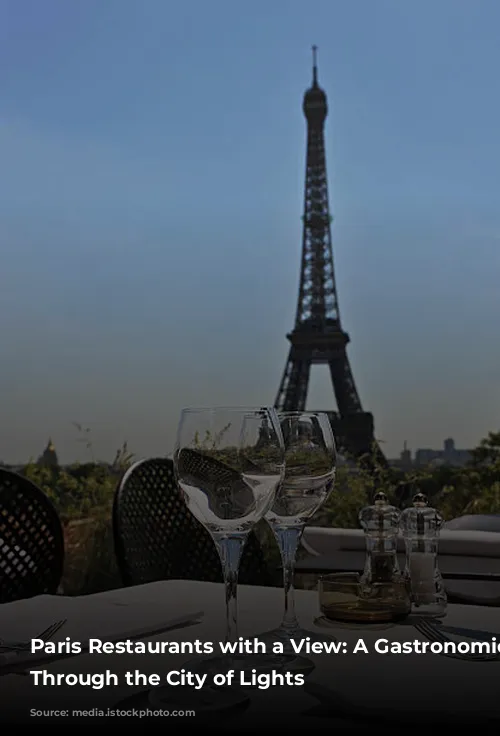 Paris Restaurants with a View: A Gastronomic Journey Through the City of Lights