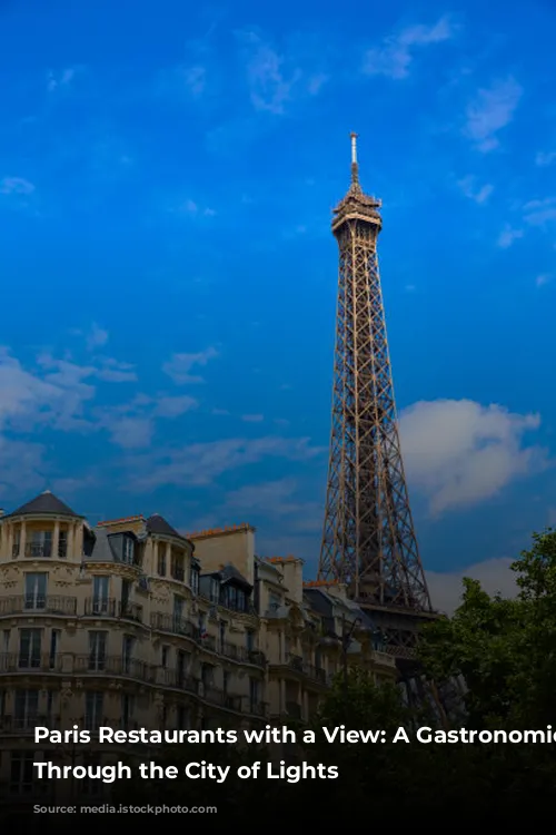 Paris Restaurants with a View: A Gastronomic Journey Through the City of Lights