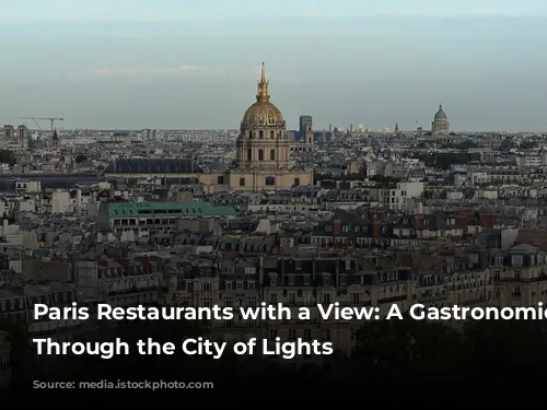 Paris Restaurants with a View: A Gastronomic Journey Through the City of Lights