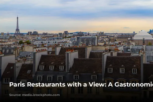 Paris Restaurants with a View: A Gastronomic Journey