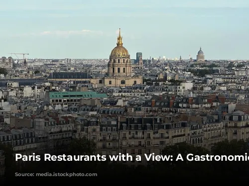 Paris Restaurants with a View: A Gastronomic Journey