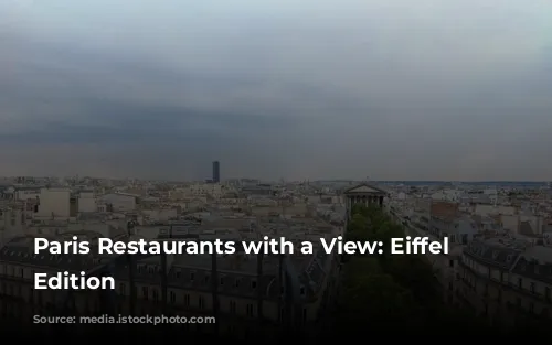 Paris Restaurants with a View: Eiffel Tower Edition