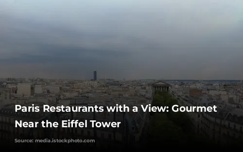 Paris Restaurants with a View: Gourmet Delights Near the Eiffel Tower