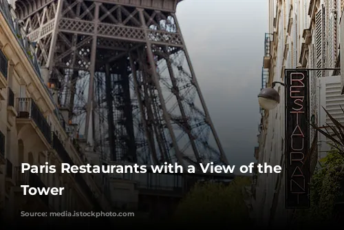 Paris Restaurants with a View of the Eiffel Tower