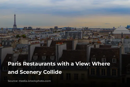 Paris Restaurants with a View: Where Food and Scenery Collide