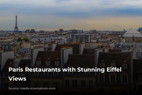 Paris Restaurants with Stunning Eiffel Tower Views