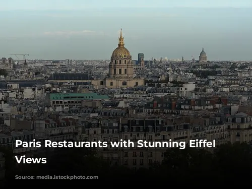 Paris Restaurants with Stunning Eiffel Tower Views