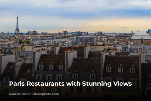 Paris Restaurants with Stunning Views