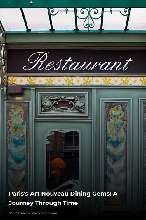 Paris's Art Nouveau Dining Gems: A Culinary Journey Through Time