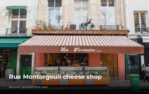 Rue Montorgeuil cheese shop