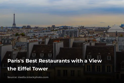 Paris's Best Restaurants with a View of the Eiffel Tower